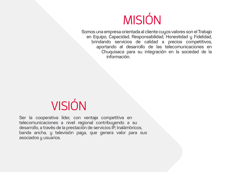 mision vision